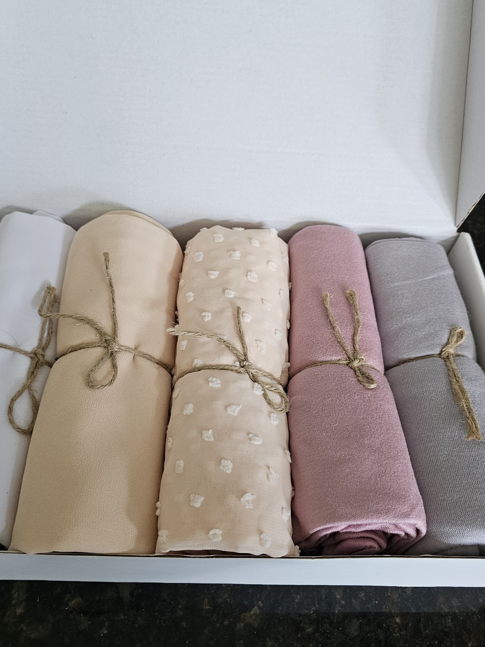 Neutral & Blush  Scarf Set - 5-Pack